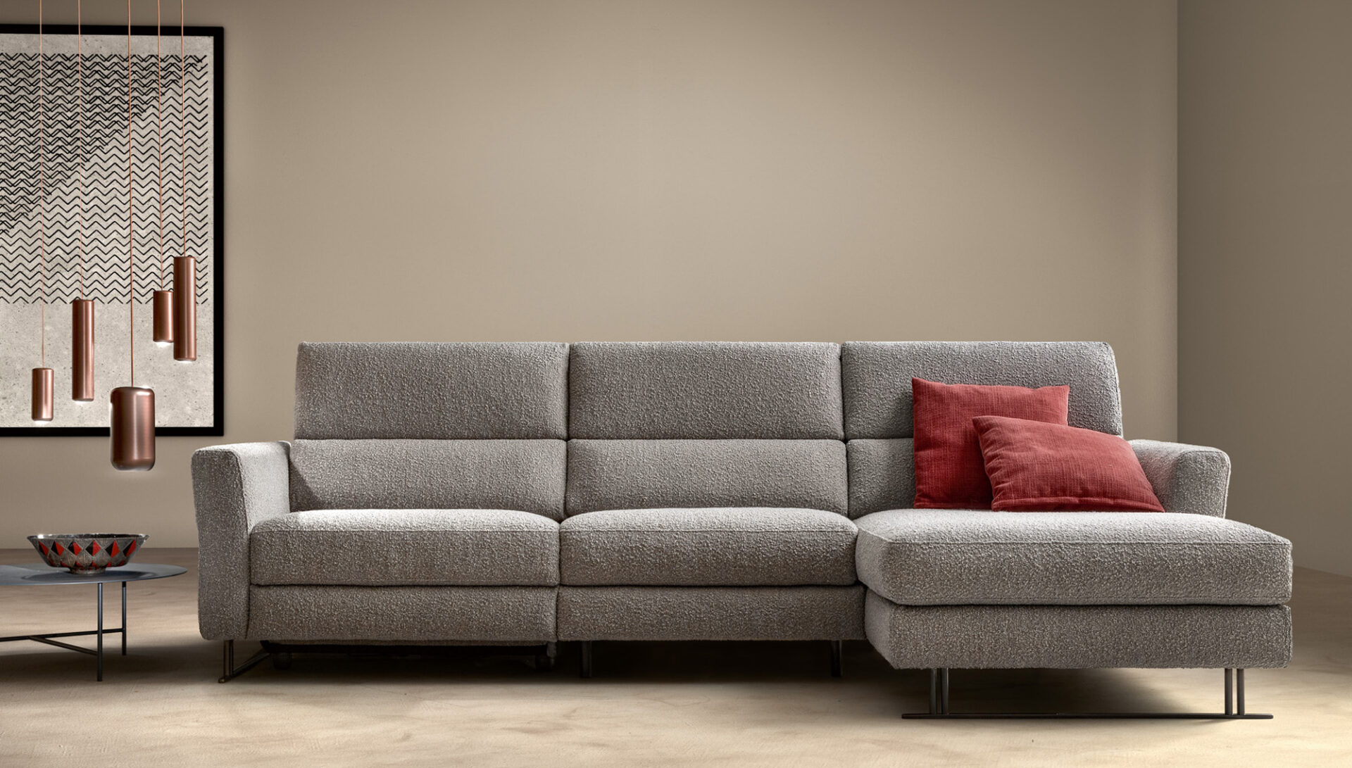 Divano Space Spark vista frontale