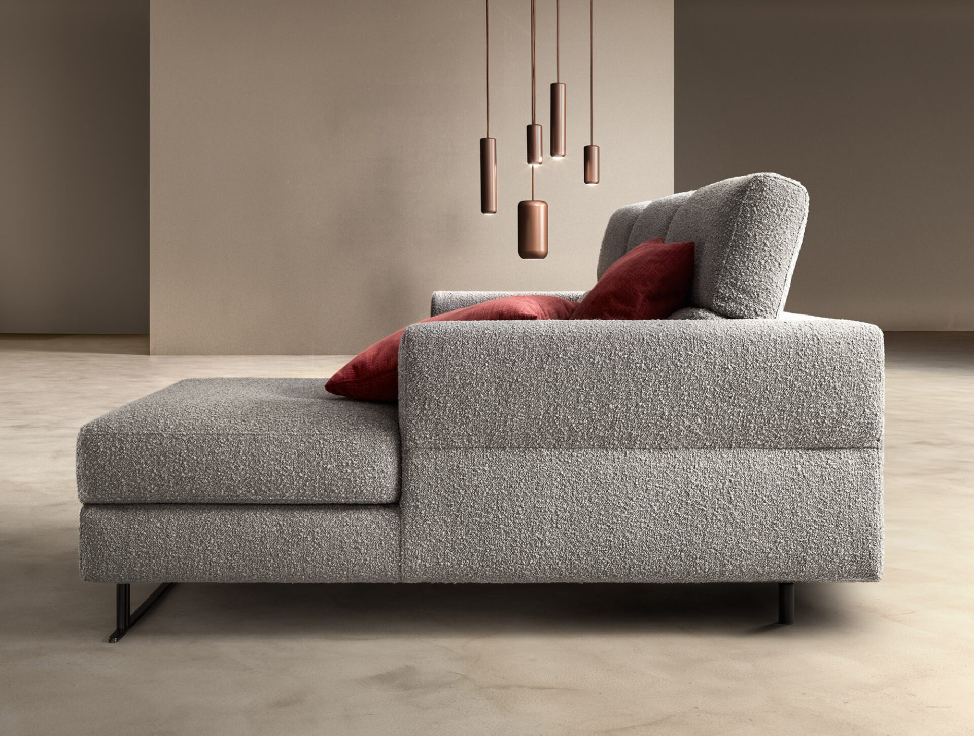 Divano Space Spark sedute estraibili