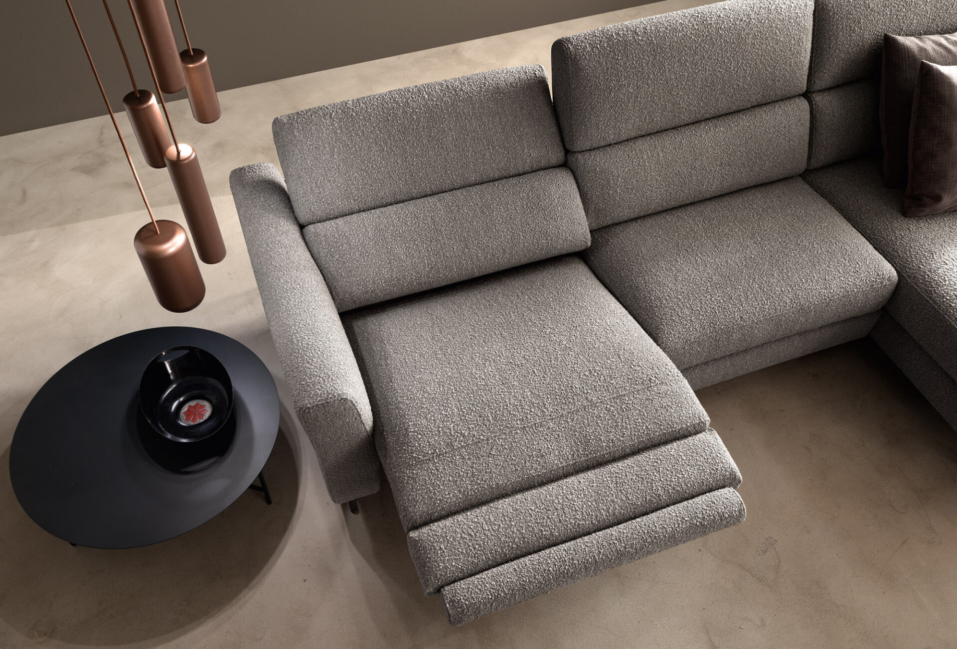 Dettaglio divano Space Spark