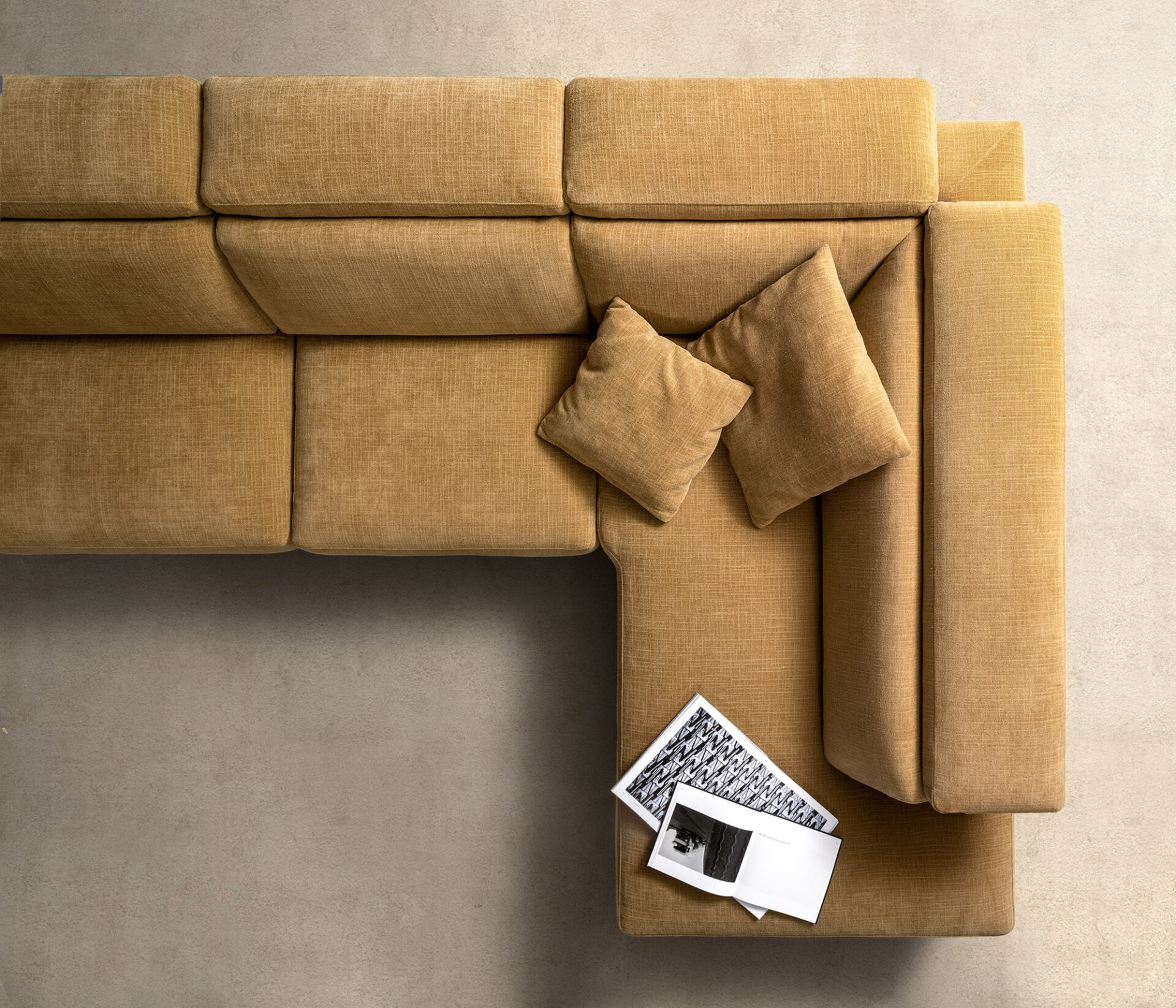 Dettaglio divano Space Time