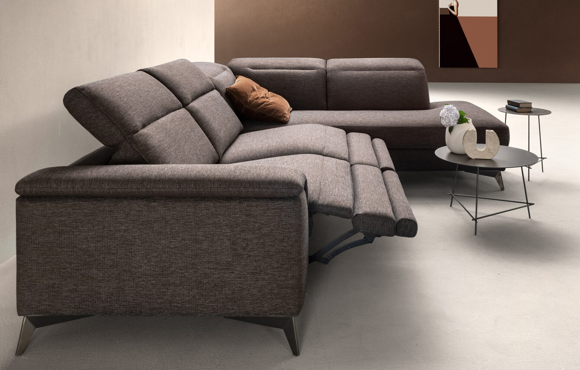 Divano Space Vision Samoa Divani dettaglio pelle