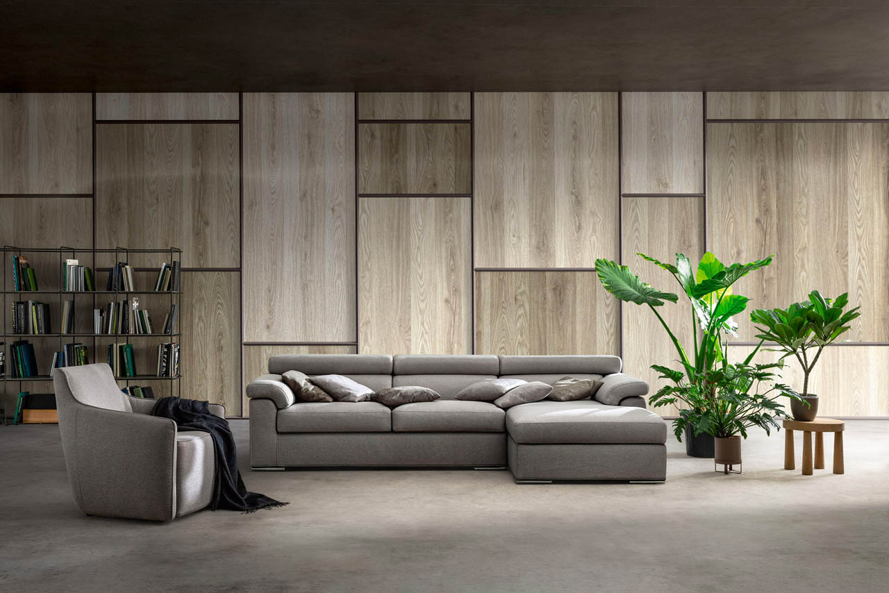 Step Special Sofa Samoa Divani Dettaglio Schienale