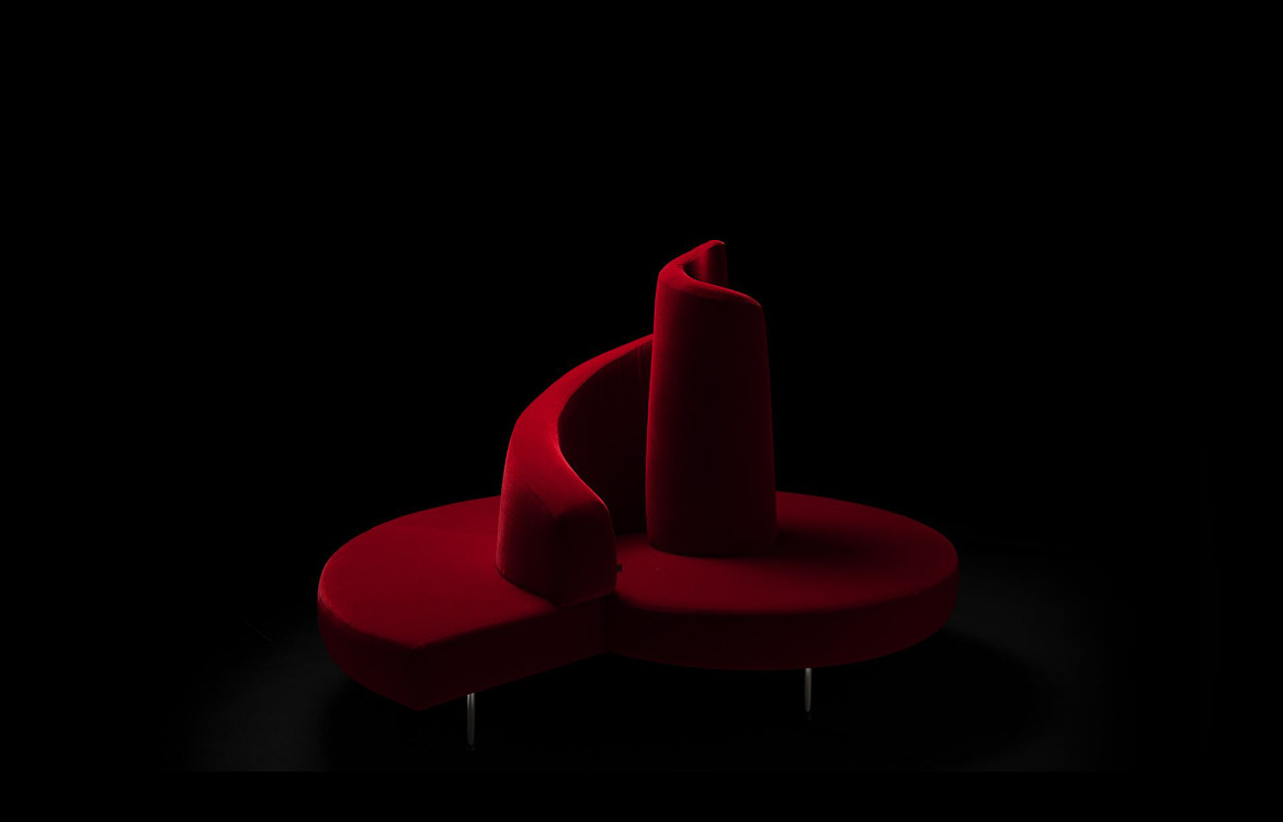 Immagine artistica del divano Tatlin Edra