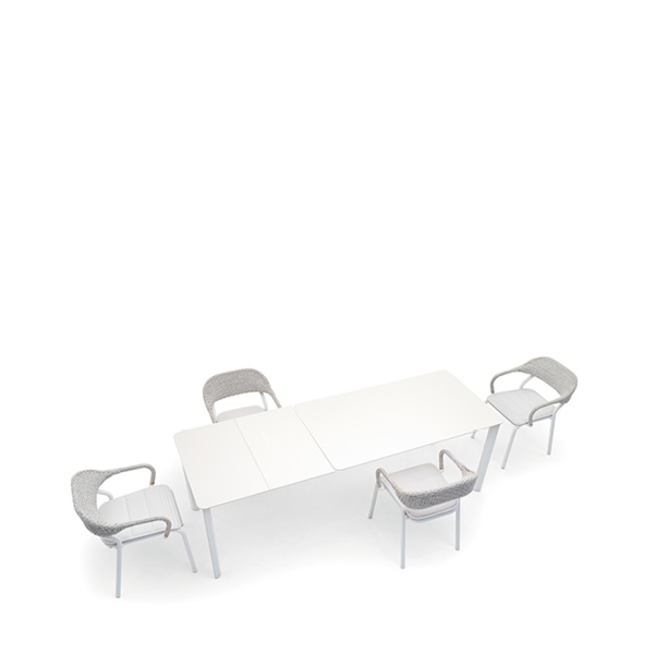 Tavolo allungabile della collezione System Varaschin