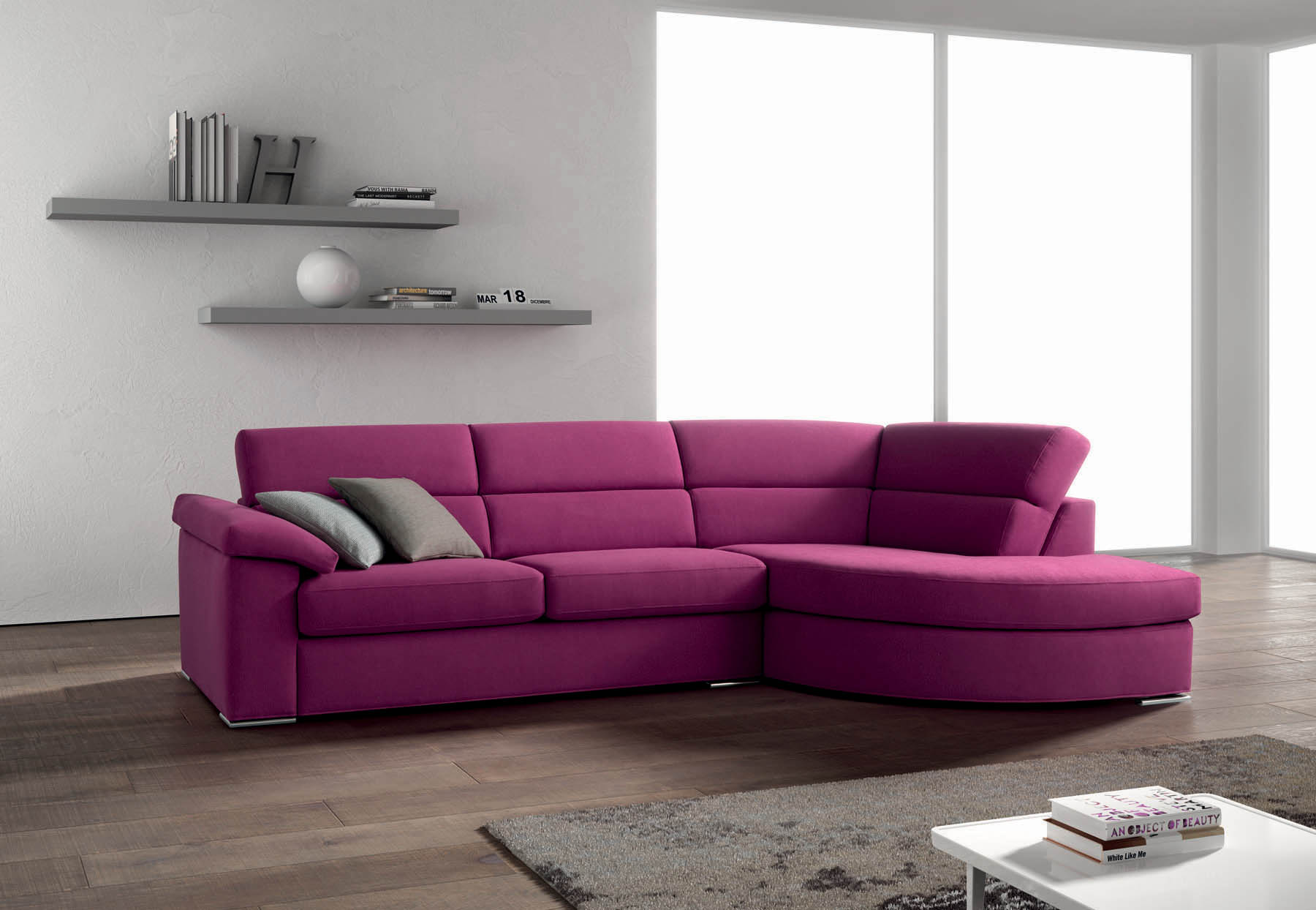 Divano Touch Samoa Divani con chaise longue