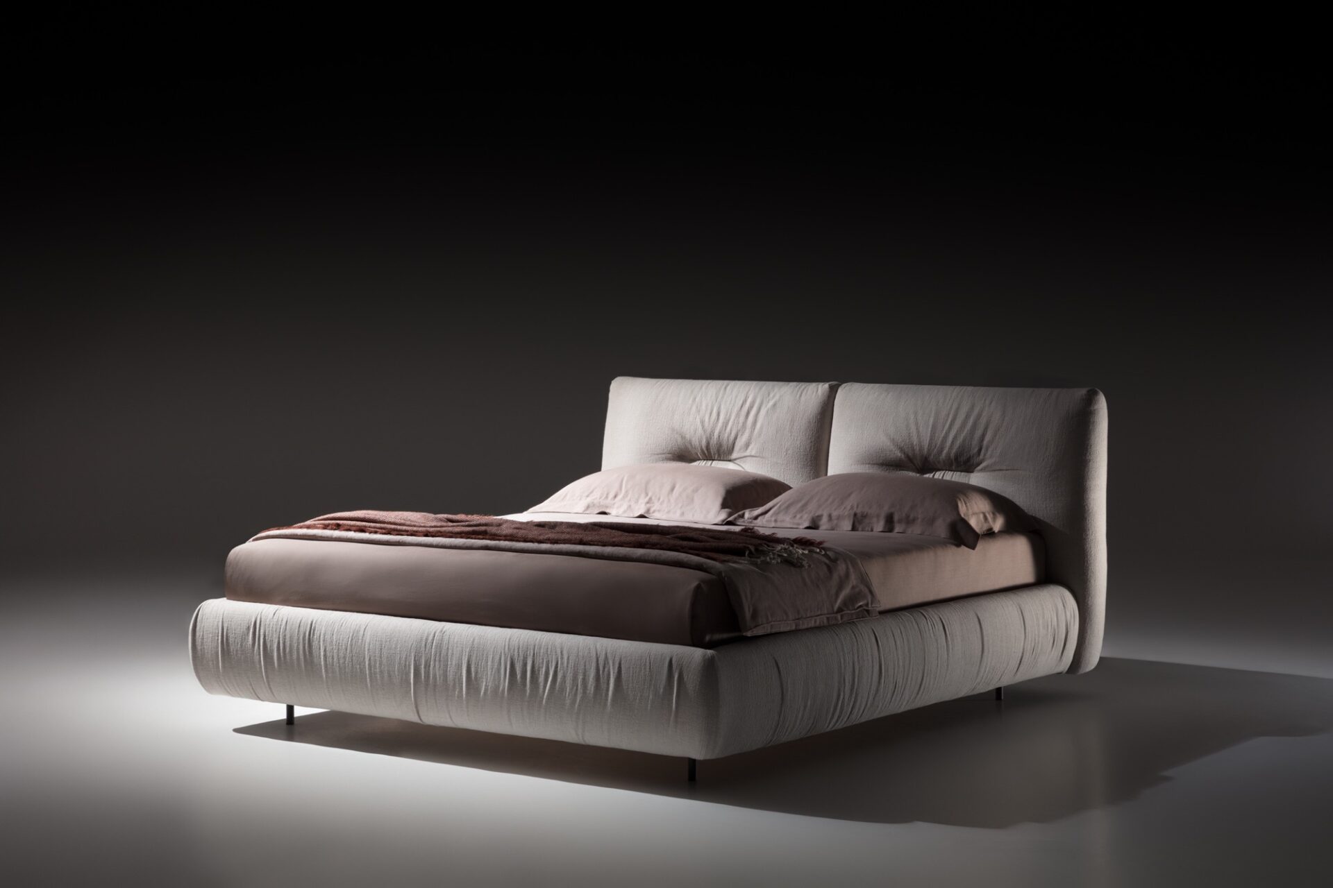 Dettaglio testiera letto matrimoniale Twils