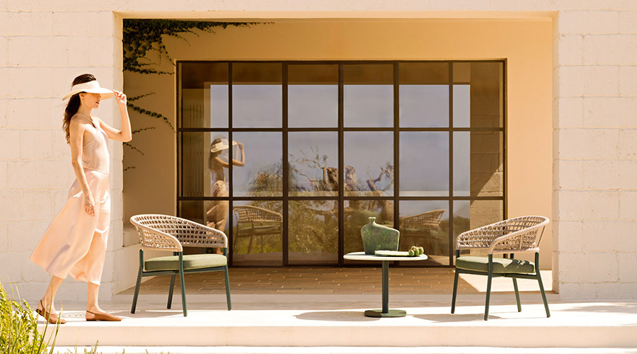 Tavolino coffee table serie Plinto Varaschin