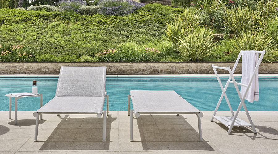 Lettino impilabile BAHIA Varaschin