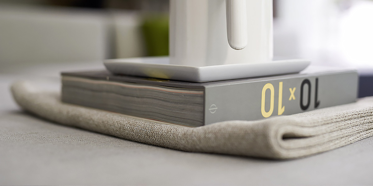 Particolare trama coperta da esterno Varaschin