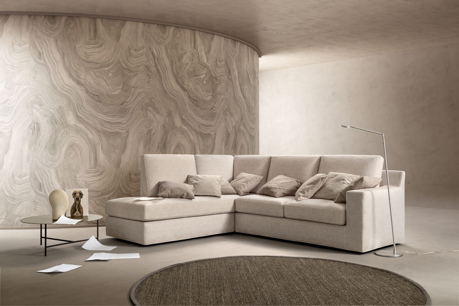 Divano Young Young Special Samoa Divani angolo laterale