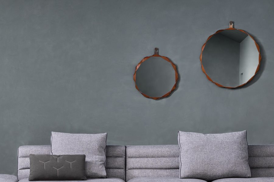 Composizione di specchi Raperonzolo Zanotta in diverse dimensioni e finiture